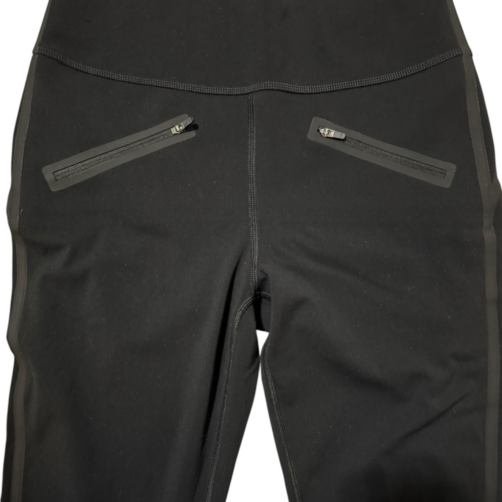 SPANX Every Wear Tech Tape Support Compression Black Leggings Size M - Picture 15 of 15